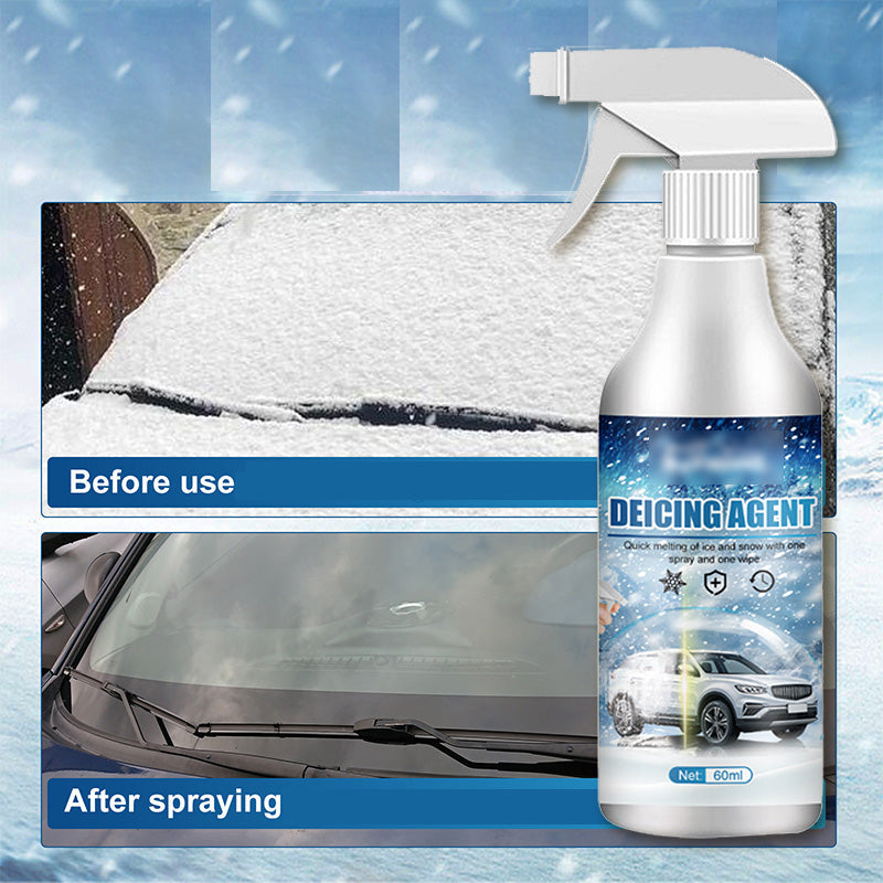Car Windshield Deicing Spray Set - Snow & Ice Removal