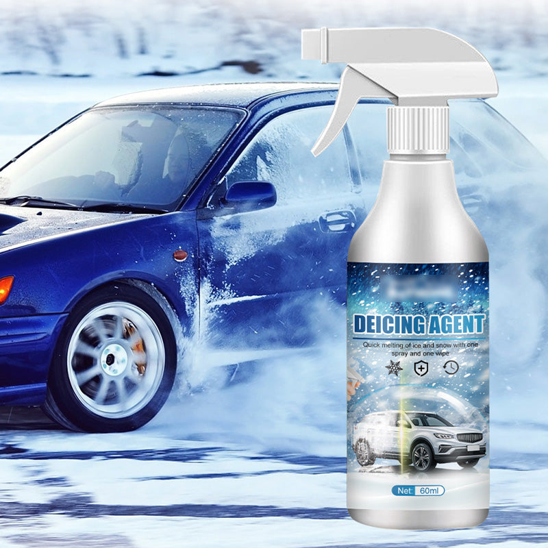 Car Windshield Deicing Spray Set - Snow & Ice Removal
