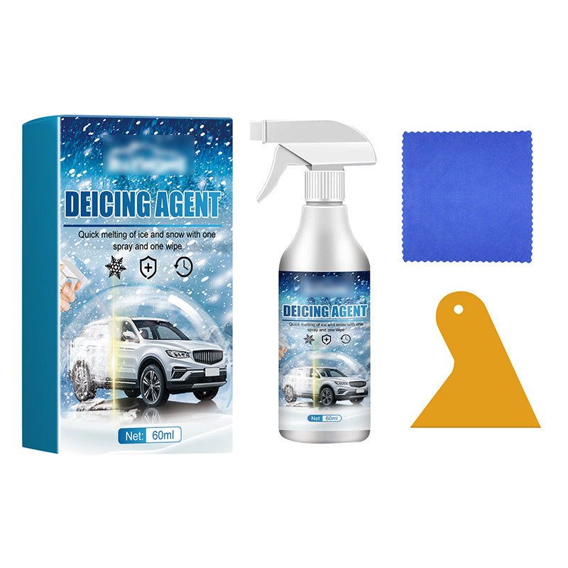 Car Windshield Deicing Spray Set - Snow & Ice Removal