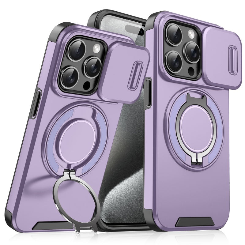 Premium Phone Case with Ring Stand for iPhone
