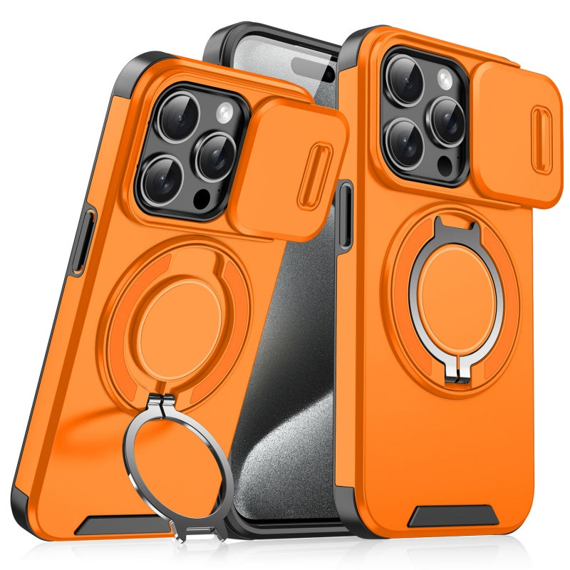 Premium Phone Case with Ring Stand for iPhone