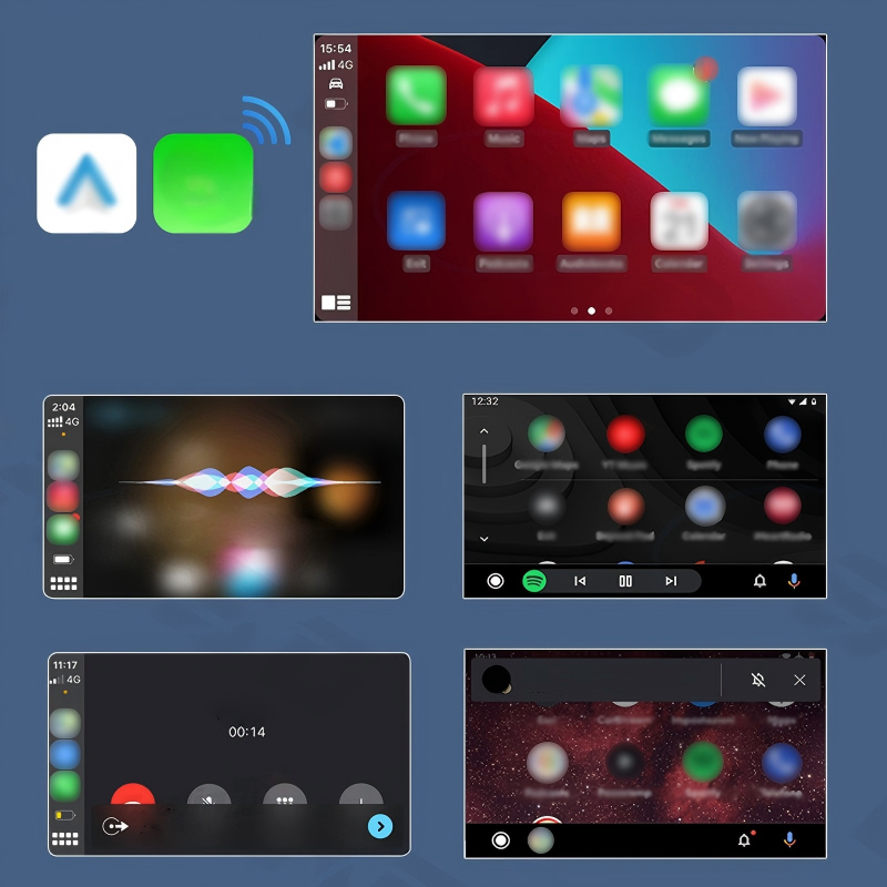 Vezeték nélküli Android Auto adapter