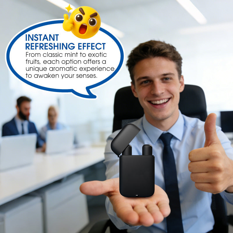 🌿Aromaterápiás kettős orrszívó stick