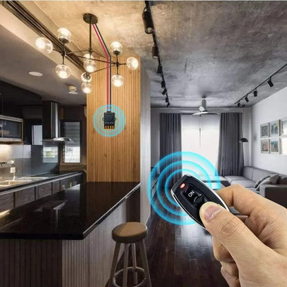 Vezeték nélküli távirányító kapcsoló és vevő készlet, vezeték nélkül