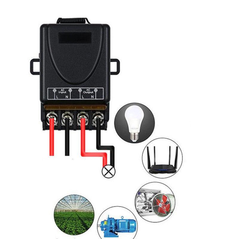 Vezeték nélküli távirányító kapcsoló és vevő készlet, vezeték nélkül