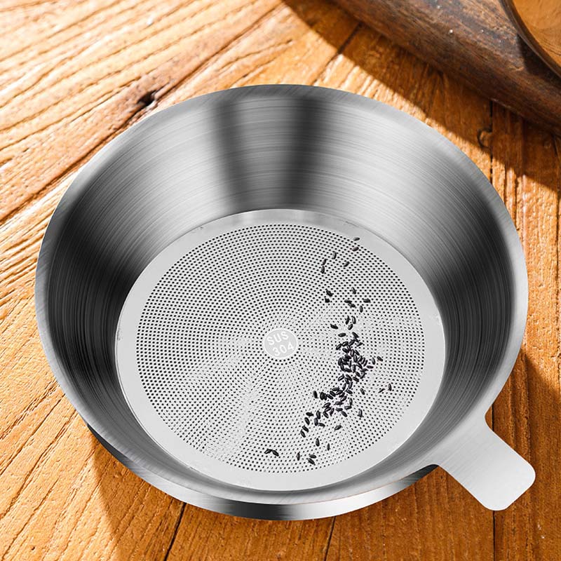🍳✨ Praktikus olajszűrő prémium 316 acélból – Kevesebb pazarlás, tisztább sütés