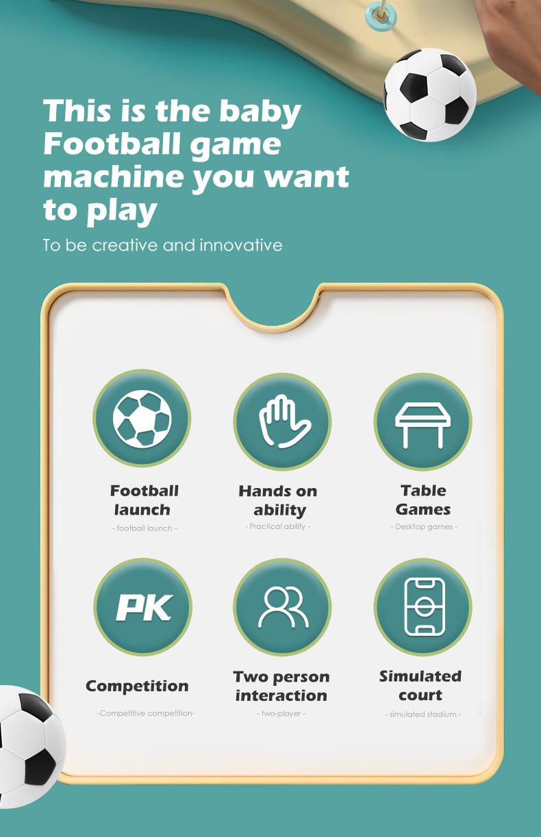 A legszórakoztatóbb interaktív foosball asztali játék