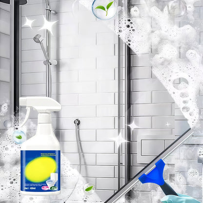 💦✨ Többfunkciós Vízkő- és Szennyeződéseltávolító Spray Fürdőszobába