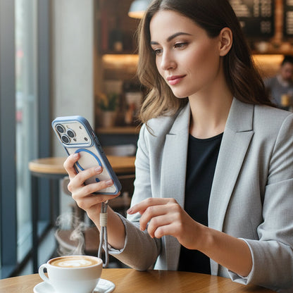 Mágneses telefon tok beépített állvánnyal