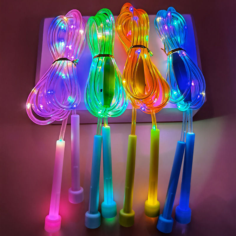 🌈✨ LED-es ugrókötél gyerekeknek – több mozgás, több szórakozás! 🪀