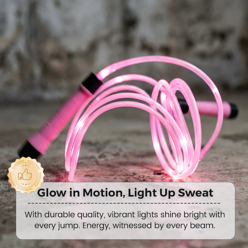 🌈✨ LED-es ugrókötél gyerekeknek – több mozgás, több szórakozás! 🪀