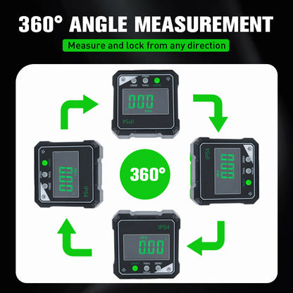 Digitális lézeres szögkereső szögmérő eszköz