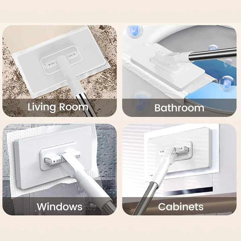 Snap Grip Mini kihúzható lapos felmosó