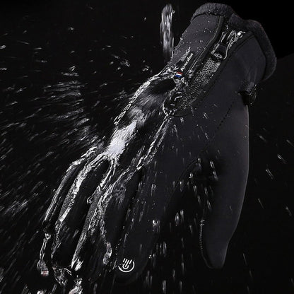 🔥Vízálló, elektrosztatikus érintőképernyős, téli meleg kesztyű