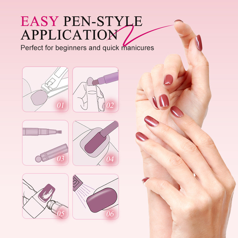 All-in-One Cat Eye Nail Gel Pen