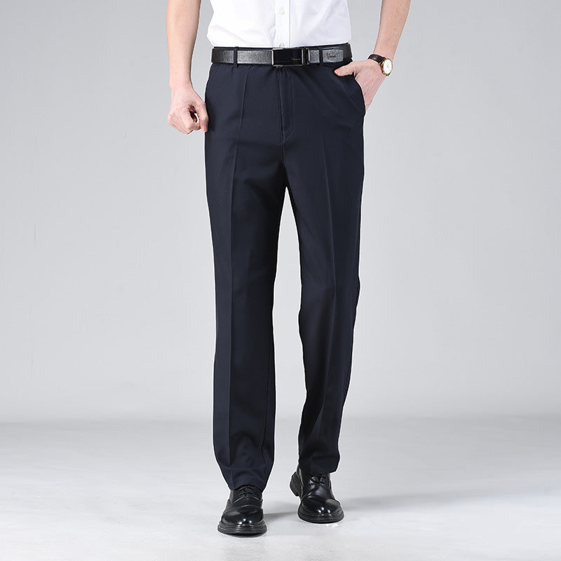 👖Férfi magas derekú üzleti öltönynadrág