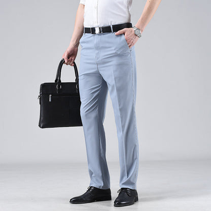 👖Férfi magas derekú üzleti öltönynadrág
