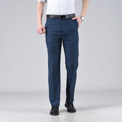 👖Férfi magas derekú üzleti öltönynadrág