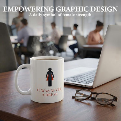 400ml Ceramic Mug with Feminist Empowering Design