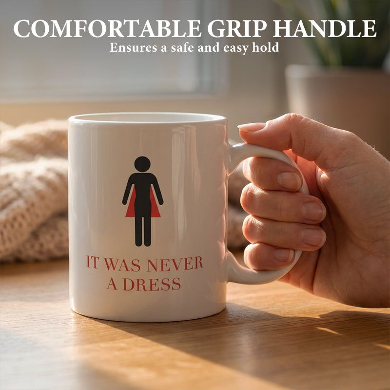 400ml Ceramic Mug with Feminist Empowering Design