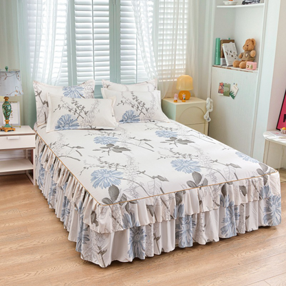 Virágmintás ágynemű 3 részes szett