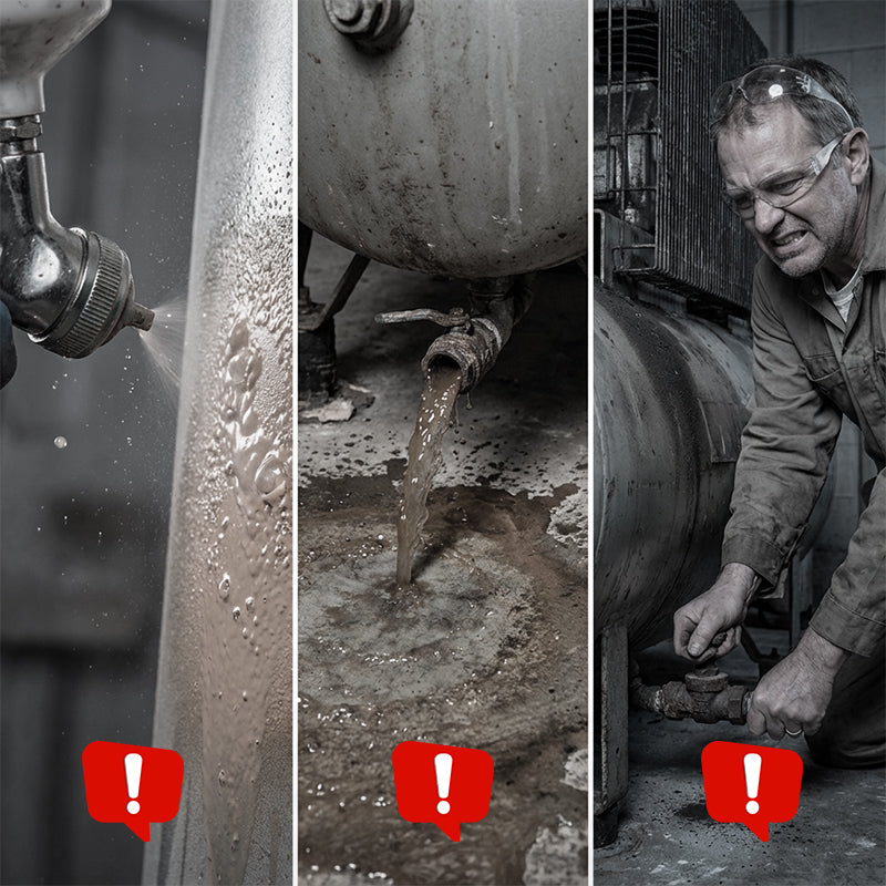 ⚙️ Automatikus leeresztő szelep – nincs légszivárgás, megakadályozza a rozsdásodást, egyszerű felszerelés 🔧