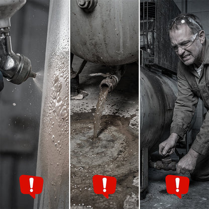 ⚙️ Automatikus leeresztő szelep – nincs légszivárgás, megakadályozza a rozsdásodást, egyszerű felszerelés 🔧