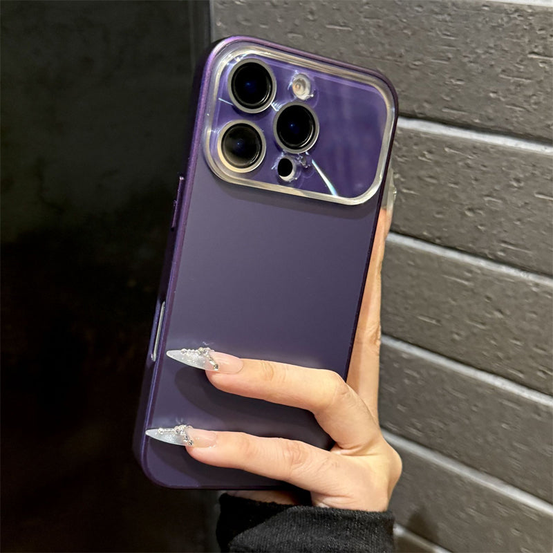 Matte Solid Color Case for iPhone