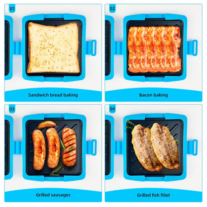 🔥🍞 Mikrovågsugn & Brödrost med Grillfunktion  🥪