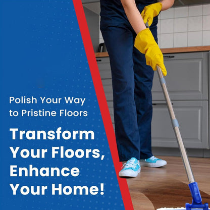 🏠 Végső padlófelújító és polírozószer – Hosszan tartó fény, Karcok eltüntetése és Könnyű használat ✨