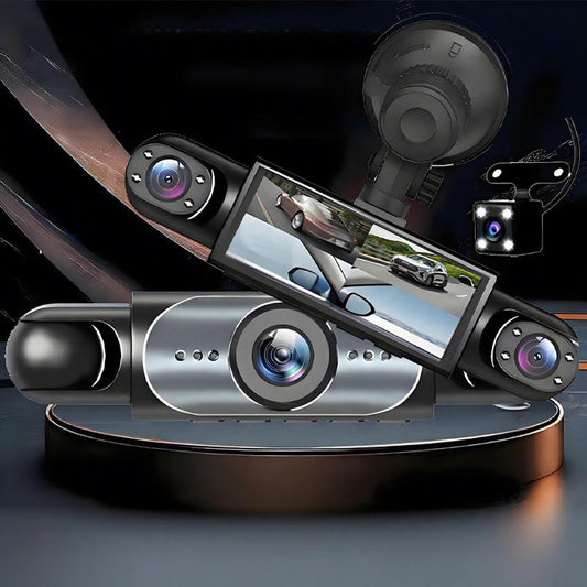 👁️ Intelligens Parkolóőr: Sötétben is látó, mozgásérzékelős autóskamera! 🚘📼