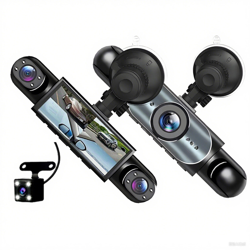👁️ Intelligens Parkolóőr: Sötétben is látó, mozgásérzékelős autóskamera! 🚘📼