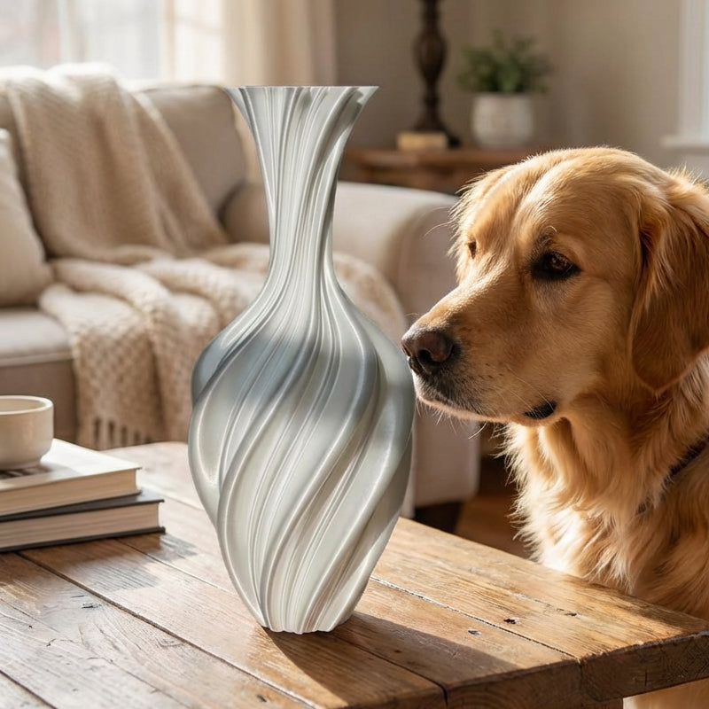 Dekoratív 3D nyomtatott váza