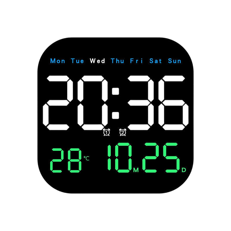 ⏰🌙Multifunkcionális digitális ébresztőóra otthonra és irodába💡