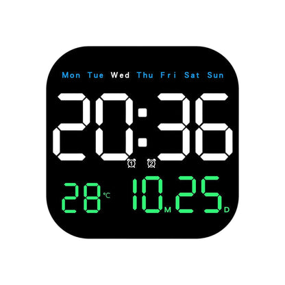 ⏰🌙Multifunkcionális digitális ébresztőóra otthonra és irodába💡
