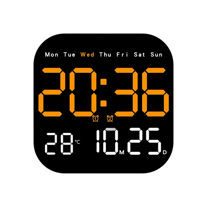 ⏰🌙Multifunkcionális digitális ébresztőóra otthonra és irodába💡