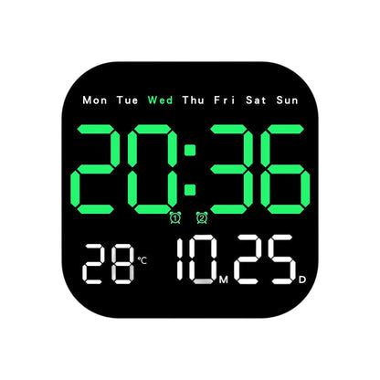 ⏰🌙Multifunkcionális digitális ébresztőóra otthonra és irodába💡