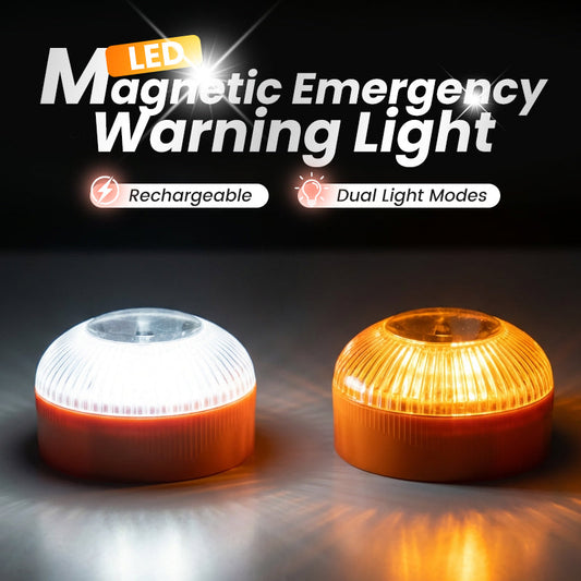 🔥🚗LED-es mágneses vészjelző lámpa🏆