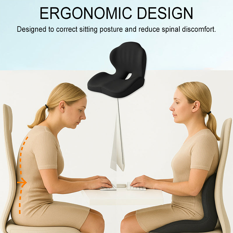 🚚💖 Ergonomikus deréktámaszos ülőpárna – Tökéletes testtartás, kényelmes alátámasztás 🪑✨