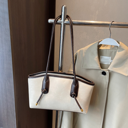 👜Vintage PU bőr válltáska nőknek – klasszikus, elegáns mindennapi kézitáska