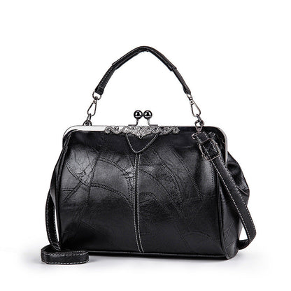 Retro stílusú elegáns női kézitáska 👜 – Minőségi anyag és praktikus kialakítás
