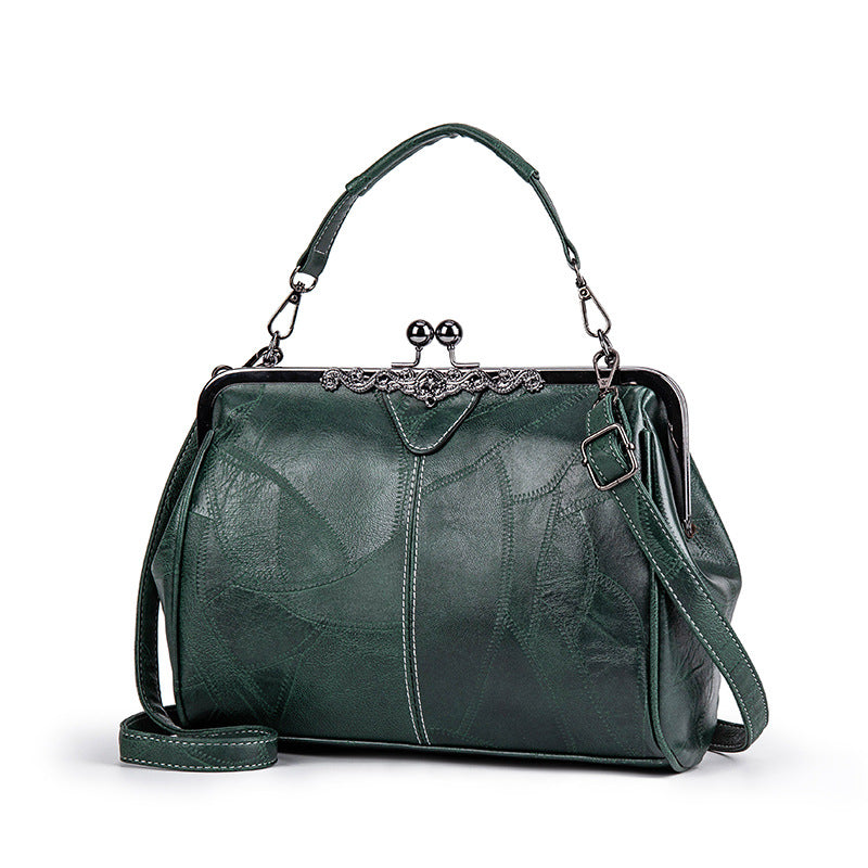 Retro stílusú elegáns női kézitáska 👜 – Minőségi anyag és praktikus kialakítás