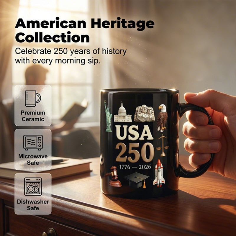 11oz American 250th Anniversary Coffee Mug