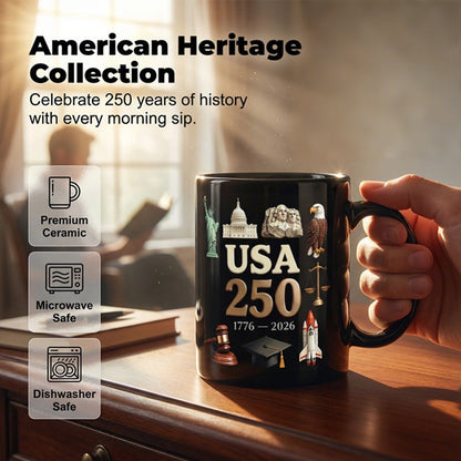 11oz American 250th Anniversary Coffee Mug
