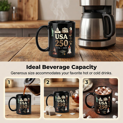 11oz American 250th Anniversary Coffee Mug