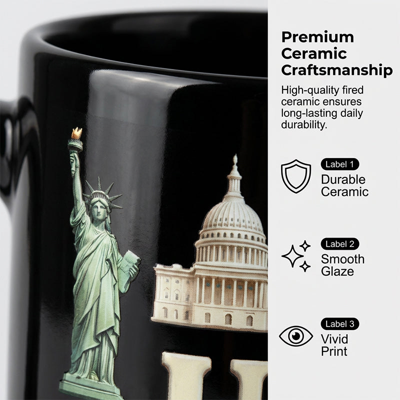 11oz American 250th Anniversary Coffee Mug