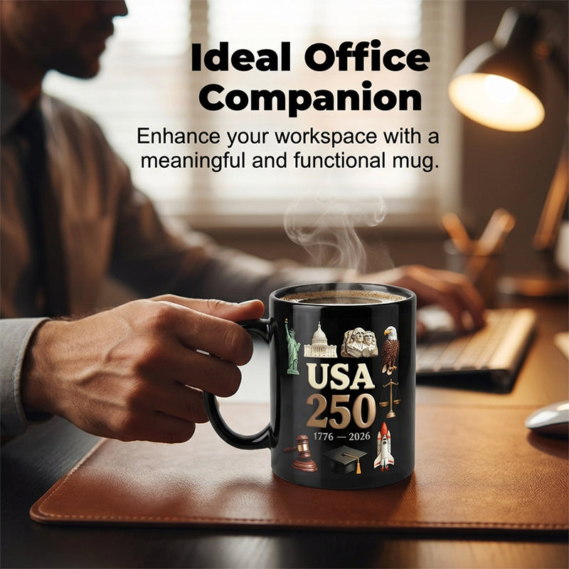 11oz American 250th Anniversary Coffee Mug