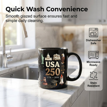 11oz American 250th Anniversary Coffee Mug