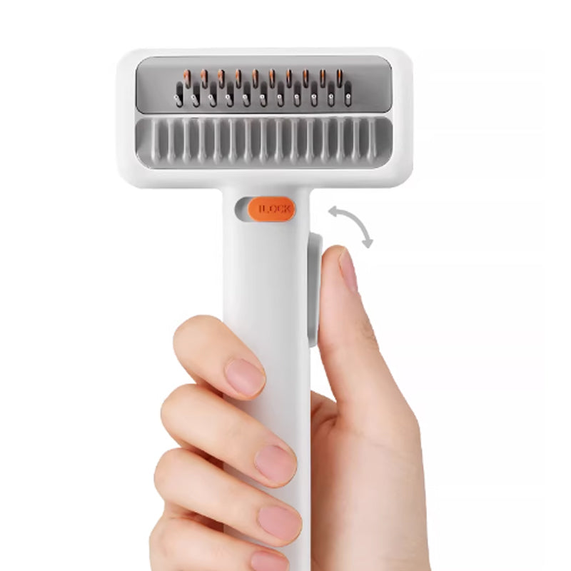 2026 Újdonság: 2-in-1 Gubancmentesítő Fésű 🐾✂️ – Professzionális Kisállat Ápolás