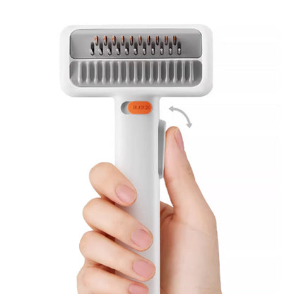 2026 Újdonság: 2-in-1 Gubancmentesítő Fésű 🐾✂️ – Professzionális Kisállat Ápolás
